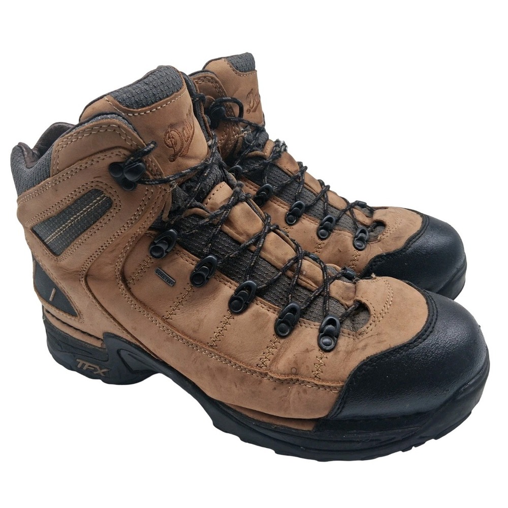 Danner 453 GTX Boots Mens Size 13 D Brown Leather Hiking Combat Waterproof Ankle